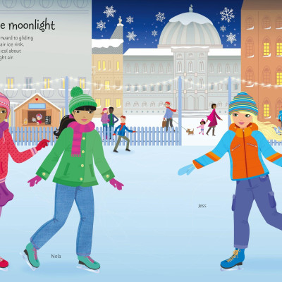 Sticker Dolly Dressing Winter Wonderland