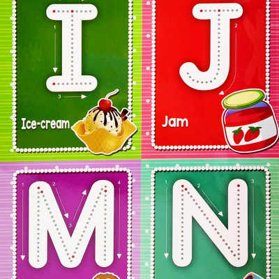 Writing Practices For Little Hands: Alphabet Upper Case