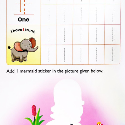 My 123 Stickers & Writing Book