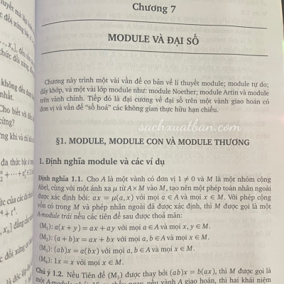 Sách Cơ Sở Đại Số Hiện Đại