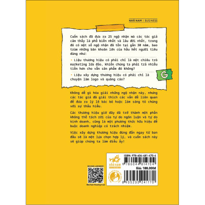Những ngộ nhận về xây dựng và thương hiệu - Xóa bỏ hiểu nhầm và trở thành chuyên gia thương hiệu
