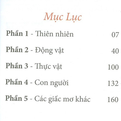 Ý Nghĩa Các Giấc Mơ