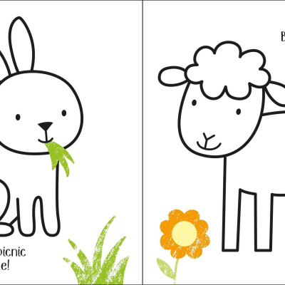 First Colouring Springtime