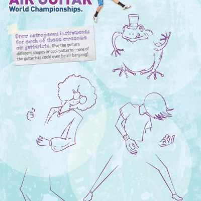 Weird But True! Cool And Crazy Sticker Doodle Book