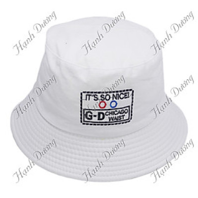 Mũ tai bèo nam nữ thêu chữ G-D It