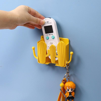 Giá - Kệ Dán Tường Hình Cây Xương Rồng, Giá Để Đồ Đa Năng, Kệ Remote, Giá Đỡ Điện Thoại - Treo Chìa Khóa Tiện Dụng. TakyHome 4058