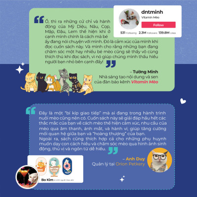 Sách - Méo Mèo Meo - Bí Mật Giao Tiếp Từ Cái Vẫy Đuôi Đến Tiếng Grừ Grừ - Tặng Kèm Thẻ Đeo Mica Cá Nhân Hóa + Bộ Sticker Mèo Dễ Thương