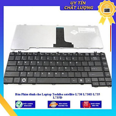 Bàn Phím dùng cho Laptop Toshiba satellite L730 L730D L735 L735D - Hàng Nhập Khẩu New Seal