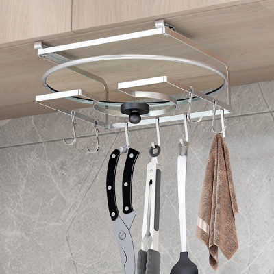 Giá treo nắp vung, thớt gắn vào thành tủ bếp Hobby Home Decor NVTT