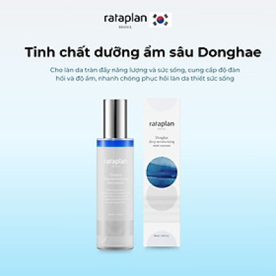 Tinh chất dưỡng ẩm sâu Donghae RATAPLAN dạng xịt, cấp nước tức thì, làm sáng da và tăng độ đàn hồi 110ml