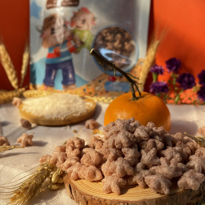 Bánh Ăn Dặm PAPAFOOD PAPAPUFFS STARS - 100% Nguyên Liệu Hữu Cơ - Gói 50g