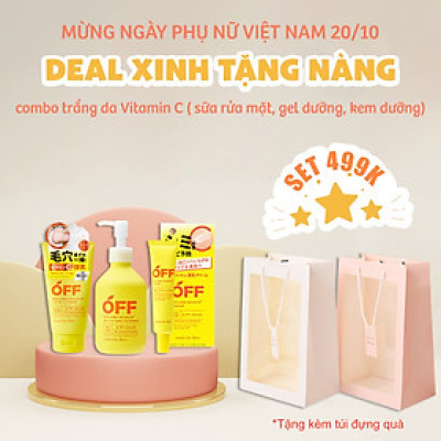 Bộ sản phẩm dưỡng trắng da - Combo gói quà tặng