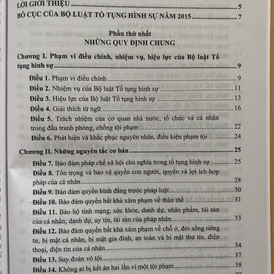 Bình Luận Khoa Học Bộ Luật Tố Tụng Hình Sự Năm 2015 Được Sửa Đổi, Bổ Sung Năm 2021 