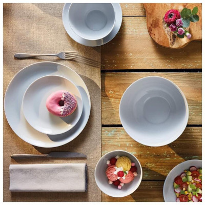 Đĩa (dĩa) thủy tinh nông lòng Luminarc Diwali Granit 19cm P0704 | Hàng chính hãng