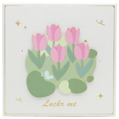 Hộp Quà Vuông Nắp Rời Size Vừa 18 x 18 cm - Zhe Jang NC06-52