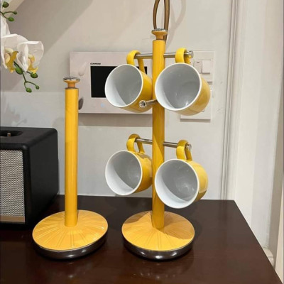 Cây treo cốc và dụng cụ để giấy đứng Swan Retro hàng chính hãng