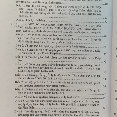 Hệ Thống Các Nghị Quyết Của Hội Đồng Thẩm Phán Tòa Án Nhân Dân Tối Cao Về Hành Chính, Kinh Tế, Thương Mại Và Hôn Nhân Gia Đình Từ Năm 2000 Đến 2023 