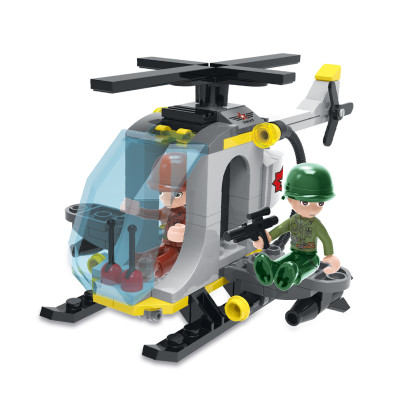 Đồ Chơi: Ghép Hình - Lực Lượng Đặc Nhiệm_ Trực Thăng Đổ Bộ DK81174