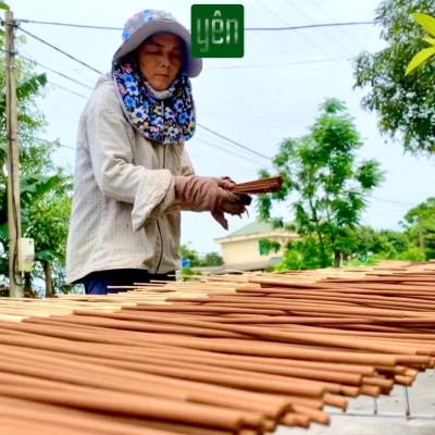Nhang Thảo Mộc 1kg Giá Sỉ Quế Khuynh Diệp Hương Bài Loại 23-30-40cm 800-700-500 Thanh Yên Tự Nhiên