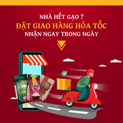 Gạo hữu cơ cao cấp/ECOBA Ngọc Mễ 1kg