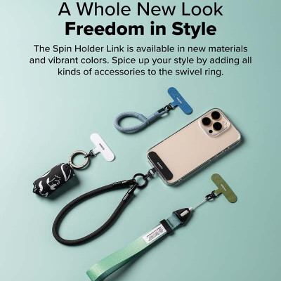 Miếng Spin Ringke Holder Link nhiều màu (dùng cho Holder Link Strap) - Hàng Chính Hãng