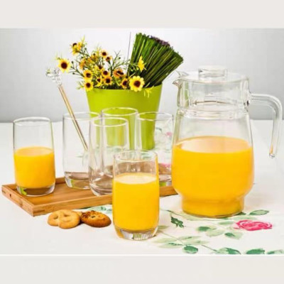 Bình thủy tinh đựng nước có nắp Luminarc Tivoli 1,6L - G2674, dùng máy rửa bát | Hàng chính hãng