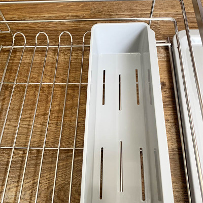 Giá úp bát đa năng nan dẹt inox 304 thương hiệu Grob mã GC304