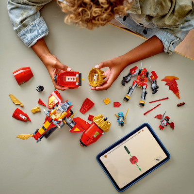 LEGO NINJAGO 71830 Đồ Chơi Lắp Ráp Chiến Giáp Và Xe Chiến Đấu (333 chi tiết)