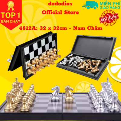 Cờ vua Dododios nam châm cao cấp - 32x32cm - Hàng chính hãng