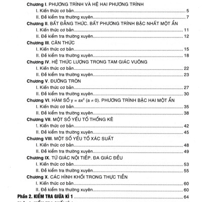 Bộ Đề Kiểm Tra Toán 9 (Bám Sát SGK Chân Trời Sáng Tạo) - HA