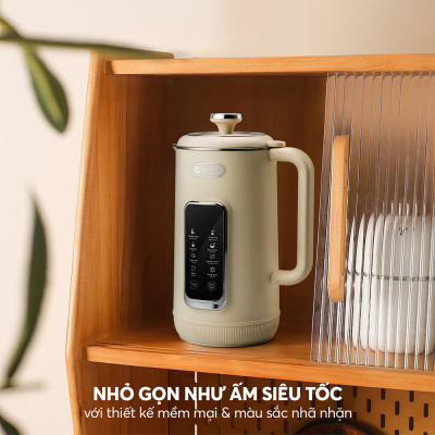 Máy làm sữa hạt Elmich 1L CBE-8650 - Hàng Chính Hãng