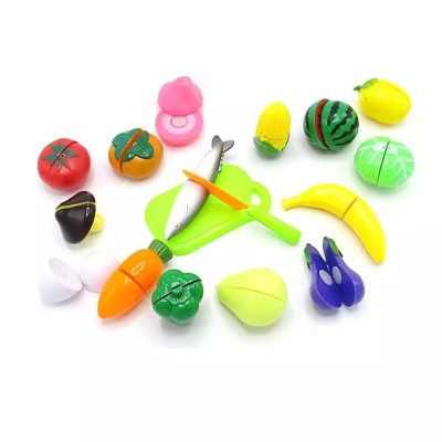 218-16X Bộ mô hình đồ chơi cắt trái cây (KT 21x30cm)