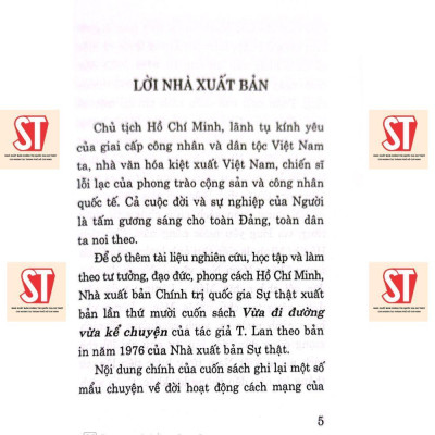 Sách - Vừa Đi Đường Vừa Kể Chuyện - NXB Chính Trị Quốc Gia