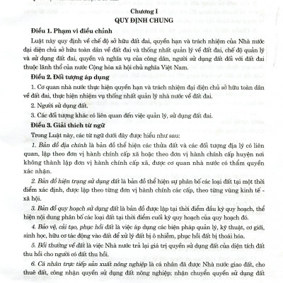 Luật Đất Đai Và Các Văn Bản Hướng Dẫn Mới Nhất