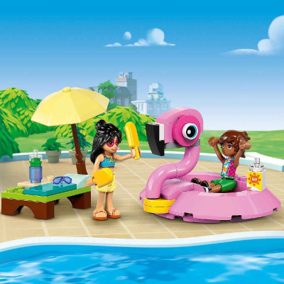Đồ Chơi Lắp Ráp Bữa Tiệc Hồ Bơi Của Kỳ Lân Và Hồng Hạc LEGO FRIENDS 42658 (99 chi tiết)