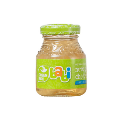 Lốc Green Bird - Babi Nước Yến Cho Trẻ Em Hương Vani - (4 hũ *72g)
