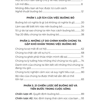 Nghệ Thuật Buông Bỏ - Vượt Qua Tổn Thương Để Đi Đến Bến Bờ Hạnh Phúc