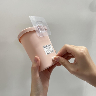 Cốc Nhựa Dán Tường Để Bàn Chải - Kem Đánh Răng Dành Cho Bé, Sản Phẩm Tiện Dụng Trong Nhà Tắm. TakyHome 4062