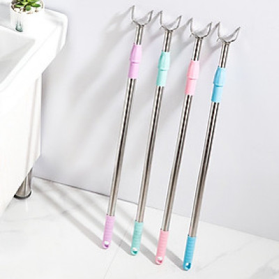 Cây Phơi Quần Áo Trên Cao, Gậy Lấy Đồ Trên Cao Có Thể Kéo Dài Xếp Gọn - Giao Màu Ngẫu Nhiên