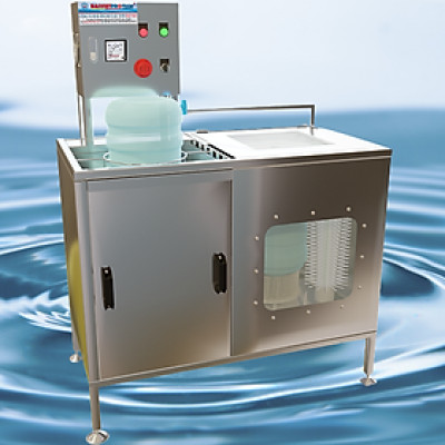 Máy rửa bình bán tự động và tráng rửa hóa chất tuần hoàn - Hàng chính hãng