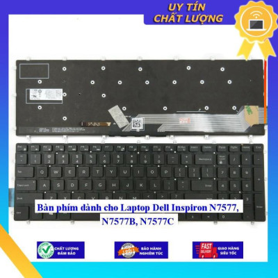 Bàn phím dùng cho Laptop Dell Inspiron N7577 N7577B N7577C  - Hàng Nhập Khẩu New Seal