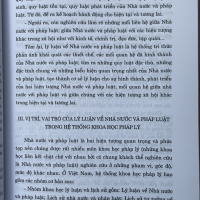Giáo trình Lý luận về Nhà Nước và Pháp Luật (Tái bản lần thứ năm, có sửa chữa, bổ Sung) 