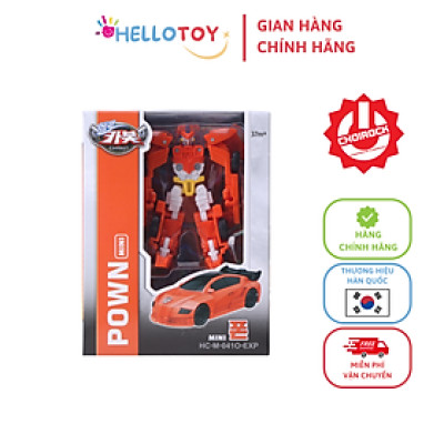Đồ Chơi Mô Hình Lắp Ráp Xe Hơi Biến Hình HELLO CARBOT Mini Pown