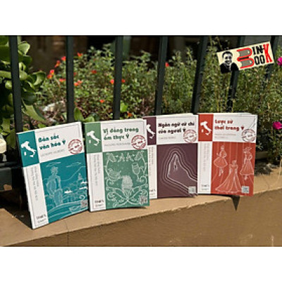 (Bộ 4 cuốn nước Ý) BẢN SẮC VĂN HÓA Ý, VỊ ĐẮNG TRONG ẨM THỰC Ý, NGÔN NGỮ CỬ CHỈ CỦA NGƯỜI Ý, LƯỢC SỬ THỜI TRANG Ý - Times