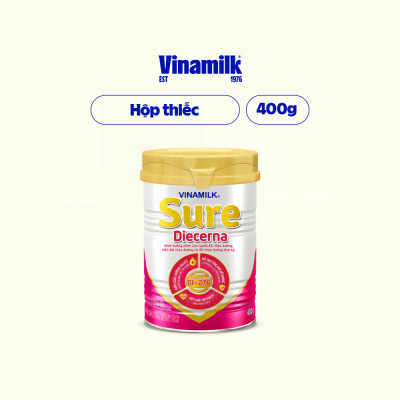 Sữa bột Dành Cho Người Tiểu Đường Vinamilk Sure Diecerna - 400g