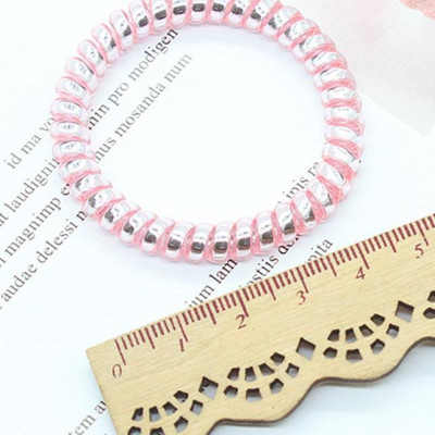 Hộp 10 dây cột tóc lò xo chất liệu phục hồi siêu tốt size nhỏ (giao màu ngẫu nhiên) COT99n