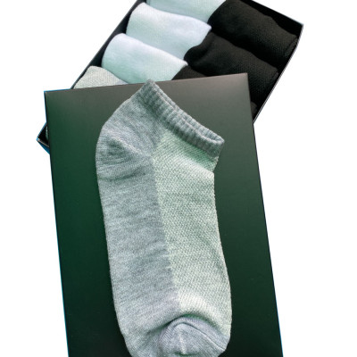 Hộp 10 Đôi Tất Chống Hôi Chân Hàng Xuất Nhật Loại vải dày ( Hộp Fashion ) [Sunzin Thông khí]