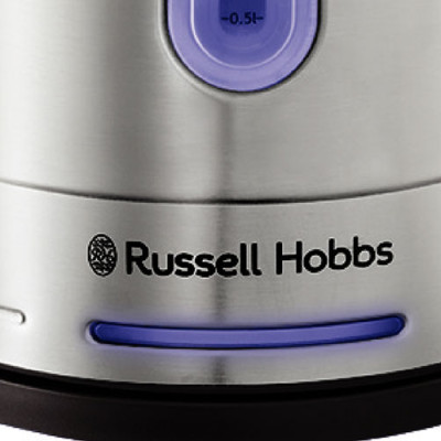 Ấm Siêu Tốc Russell Hobbs 26300-70 Thép Không Gỉ, Dung Tích 1.7L, Công Suất 2400W - Hàng Chính Hãng