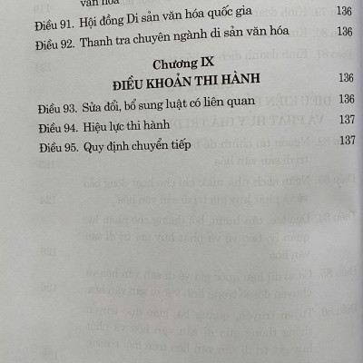 Luật Di Sản Văn Hoá Năm 2024