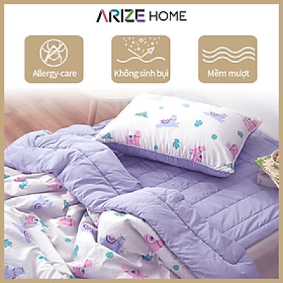 Chăn Chần Bông Arize Vải Microfiber Lama 1.5x2m